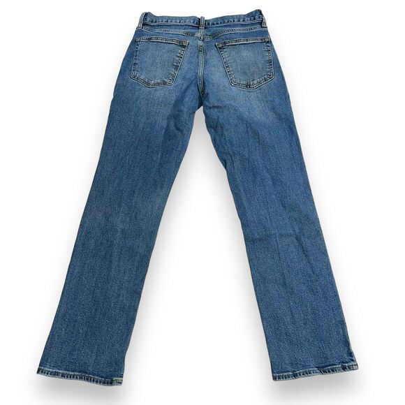 Old Navy Mens Denim Blue Jeans Pants Straight Leg Built In Flex 29W 30L - Picture 6 of 10
